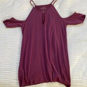 Soft & sexy cold shoulder top